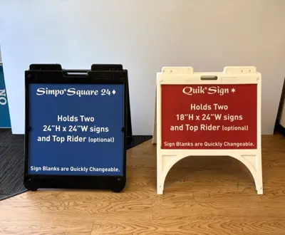 A-Frame Signs Photo